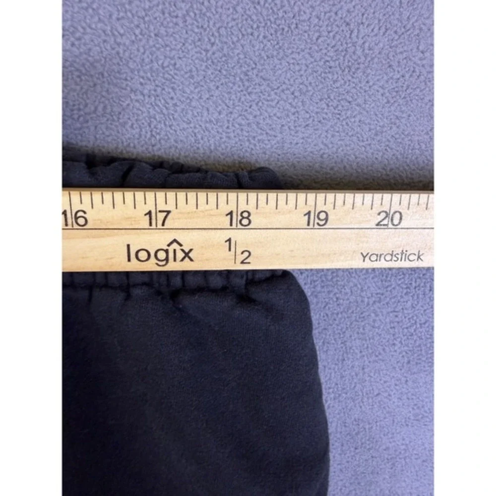 Champion‎ Joggers Men 3XL Adult Black Pants Spell out Logo Sweatpants Fleece
